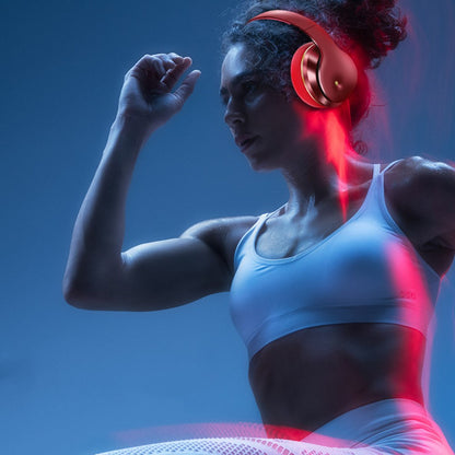 Courir avec du blé Casque stéréo subwoofer