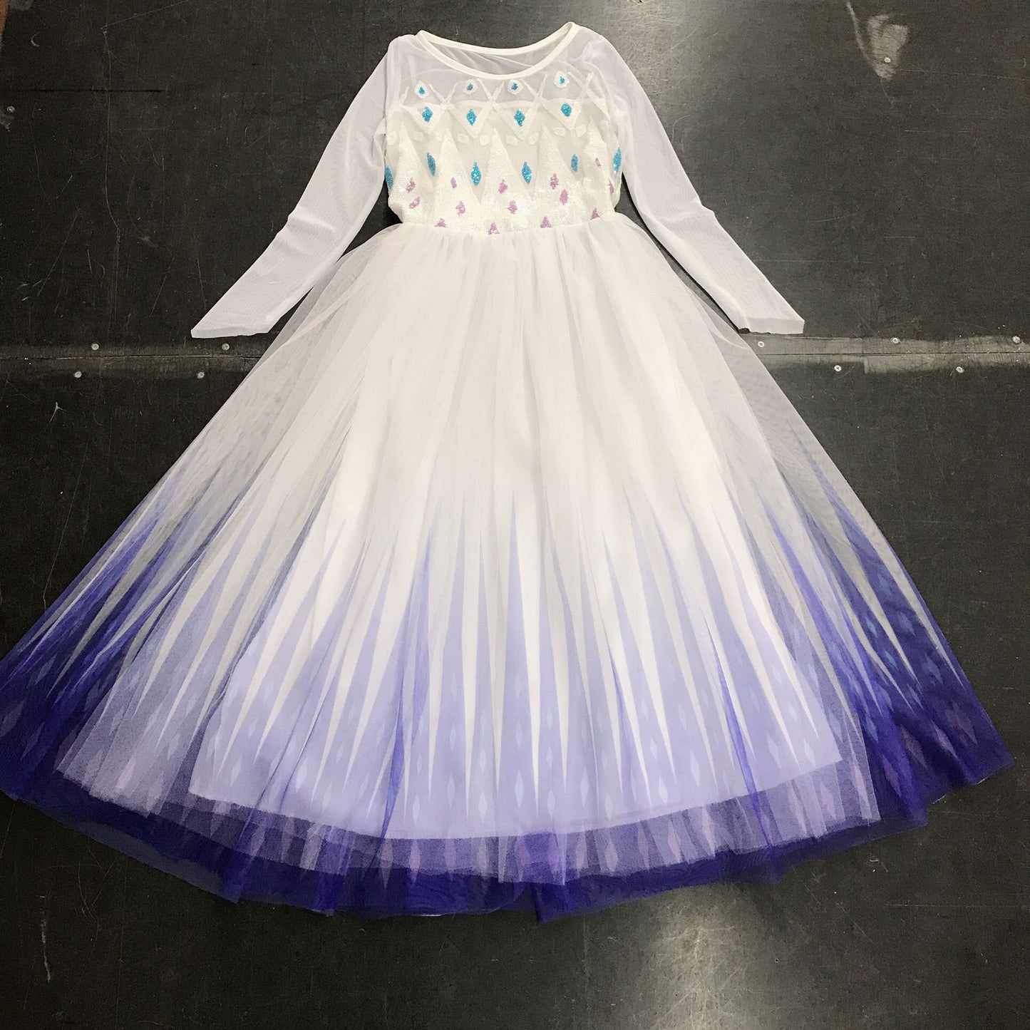 vestido de elsa de halloween