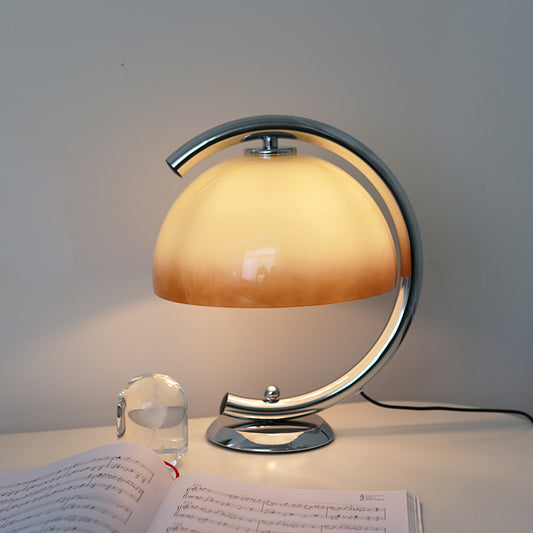 Lampe de chevet de chambre à coucher en verre décoratif rétro chez l'habitant