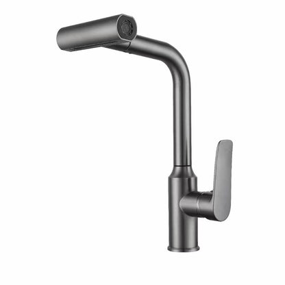 Household Minimalist Rotating Pull-out Sink Faucet