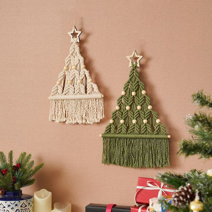 Christmas Decoration Handmade Weaving Tapestry