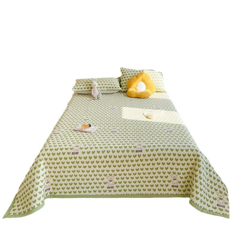 Quilted Bed Cover Three-piece Class A Maternal And Child Bed Sheet