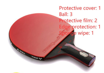 Pendulum horizontal table tennis racket