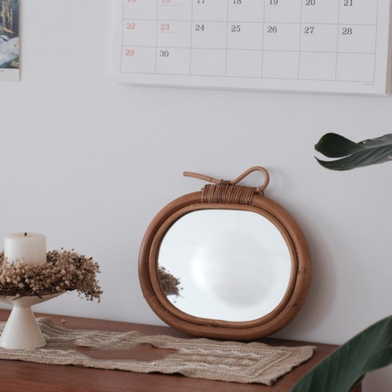 Espejo de maquillaje para mujer, espejo decorativo de pared