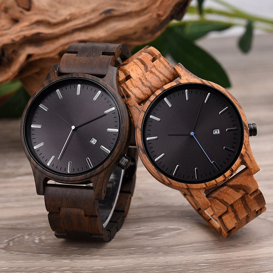 Montre calendrier en bois DODO DEER