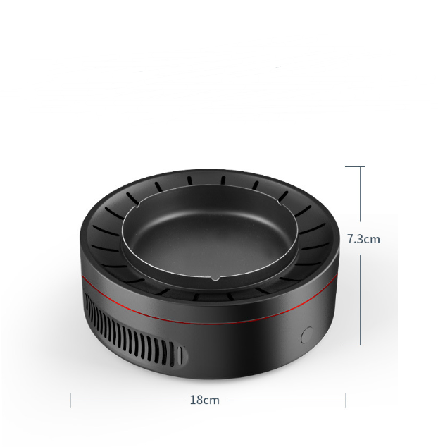 Creative electronic ashtray purifier