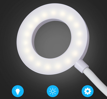 lampe de table pliante à LED pour protection des yeux