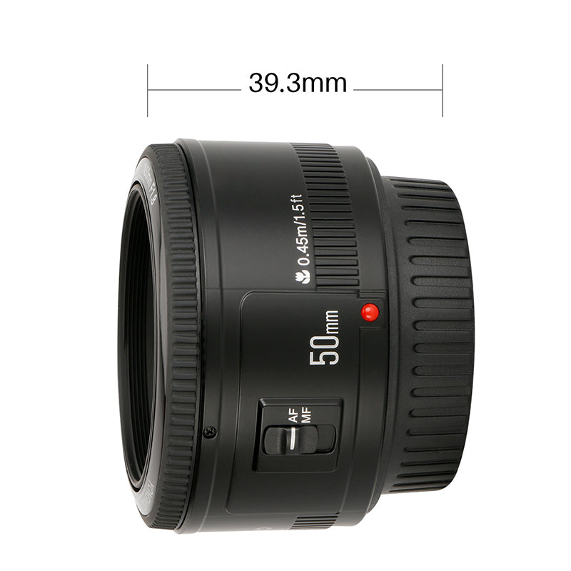 Objectif principal Yongnuo 50 mm