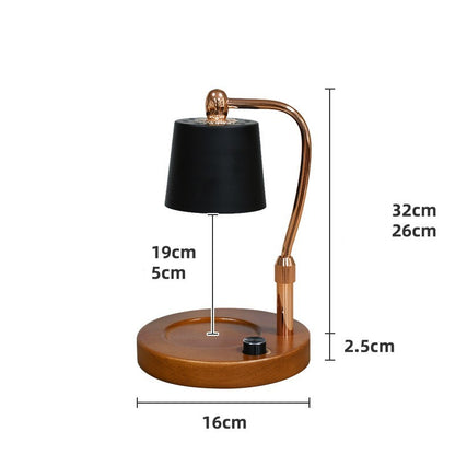 Bedside lighting aid sleep wax melting table lamp