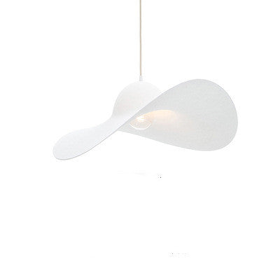 Lustre de chapeau créatif nordique moderne minimaliste