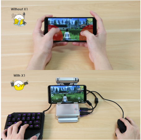 Compatible with Apple , Eat chicken artifact mouse keyboard mobile game controller