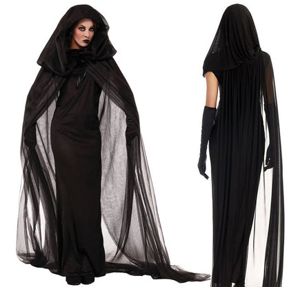 Halloween Costume Witch Robe Cosplay Uniform