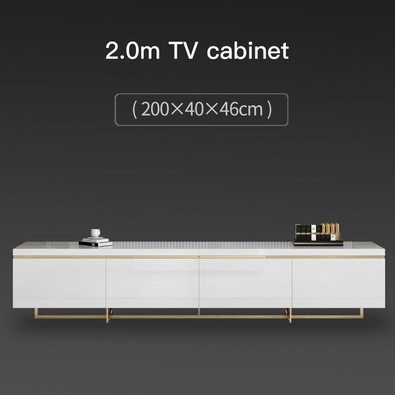 Meuble TV de table basse multifonctionnelle minimaliste moderne