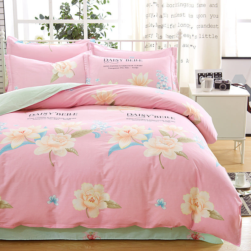 Cotton active twill bed linen and duvet cover