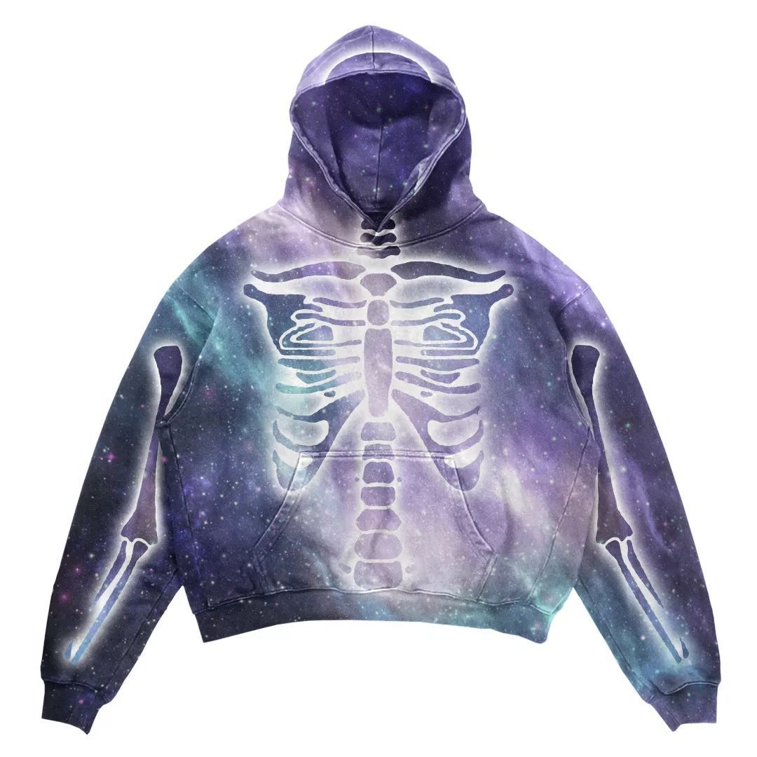 Sweat-shirt à la mode pour femmes avec tête de mort pour Halloween