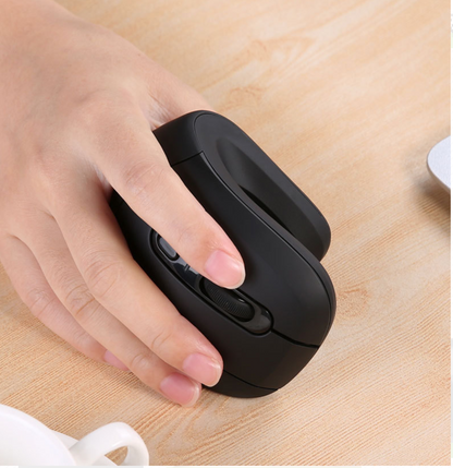 Souris verticale sans fil 6 boutons avec DPI réglable