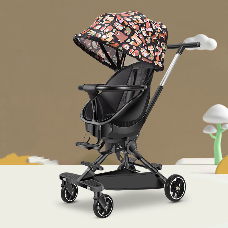 Chariot portable pour bébé élégant et personnalisé