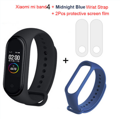 Versión Global Xiaomi mi band 3 Fitness Tracker pulsera inteligente 0,78 pantalla táctil OLED 50M impermeable miband 3 Xiomi band 3