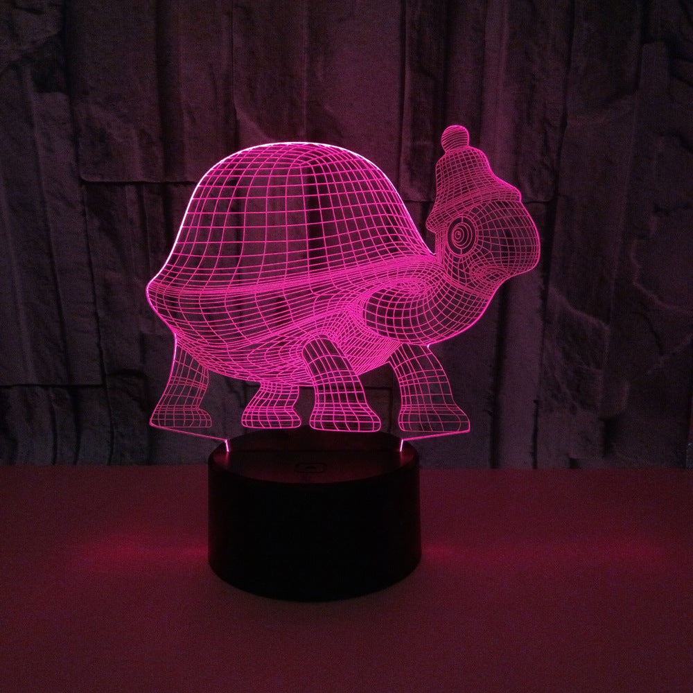 Lampe 3D tortue cool