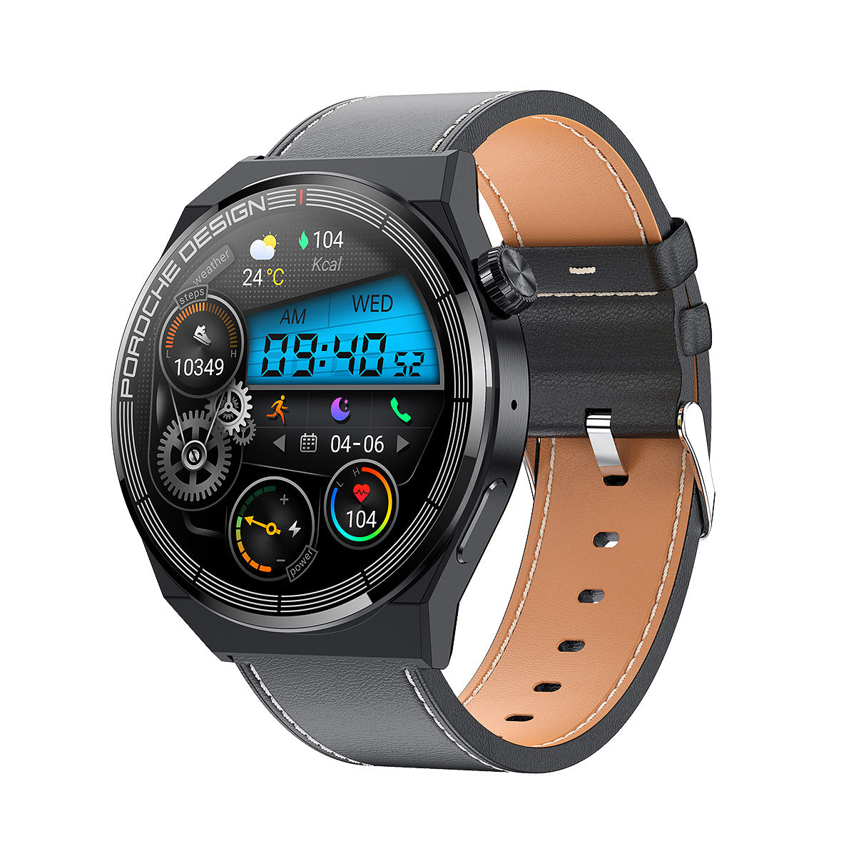 HK46P Smart Bluetooth Talk Watch Offline Payment NFC Access Control