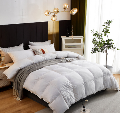 Couette en duvet d'oie en coton cadeau haut de gamme