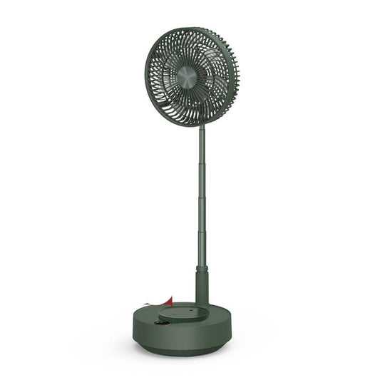 Ventilador eléctrico de piso de almacenamiento, ventilador eléctrico grande recargable pequeño con Control remoto de escritorio para el hogar