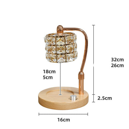 Lámpara de mesa para derretir cera para dormir, ayuda para iluminación de cabecera