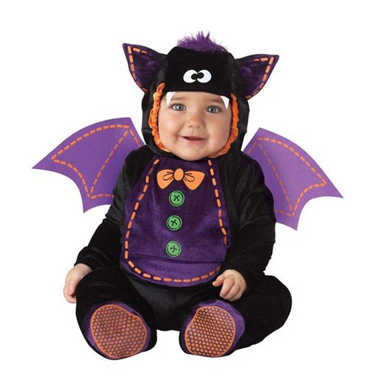 Vestido de bebé de una pieza para Halloween y Navidad