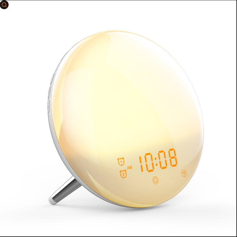 Lampe de table intelligente avec lumière de réveil naturelle simulée au lever et au coucher du soleil