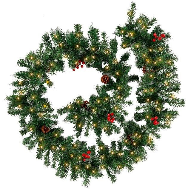 Christmas wreath wreath artificial rattan wreath