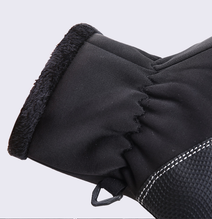 Gants isolés en velours et résistants au froid