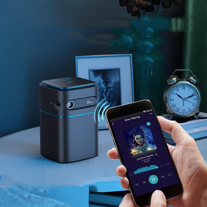 Portable Projector Home Can Be Connected To Mobile Phone All In One