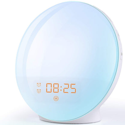 Simulation Nature Sounds Sleeping Light Alarm Clock