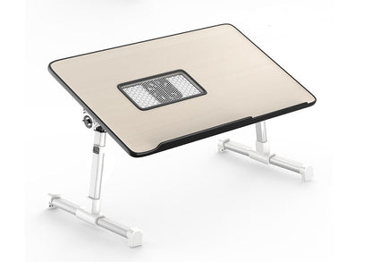 Support de bureau réglable pour ordinateur portable, pliable, Table de lit pour ordinateur portable, peut être soulevée debout 