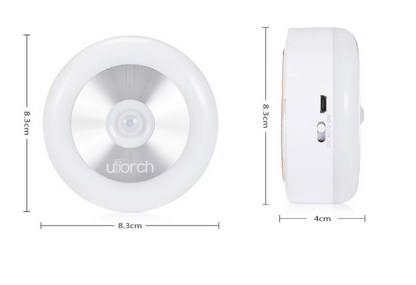 Luz del sensor del tacto de la luz de la noche del sensor del cuerpo humano del LED