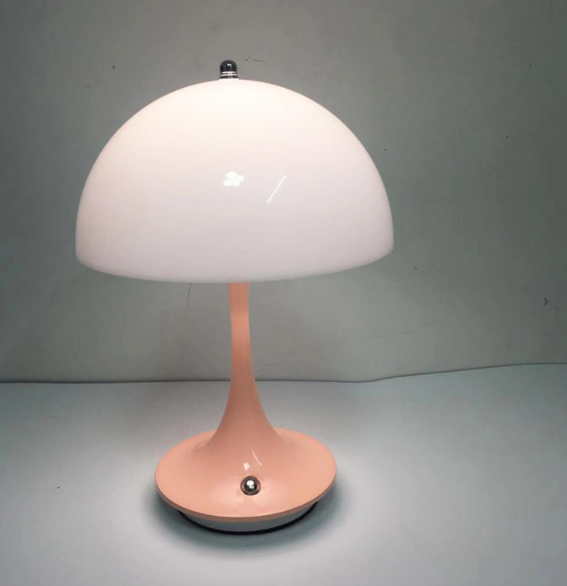 Nordic Retro Bedroom Bedside Lamp Rechargeable Decorative Study Table Lamp