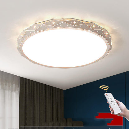 Lampes de plafond rondes à LED pour chambre de luxe légère