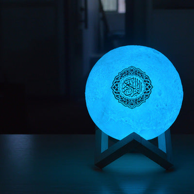 Altavoz Bluetooth con luz de luna del Corán 