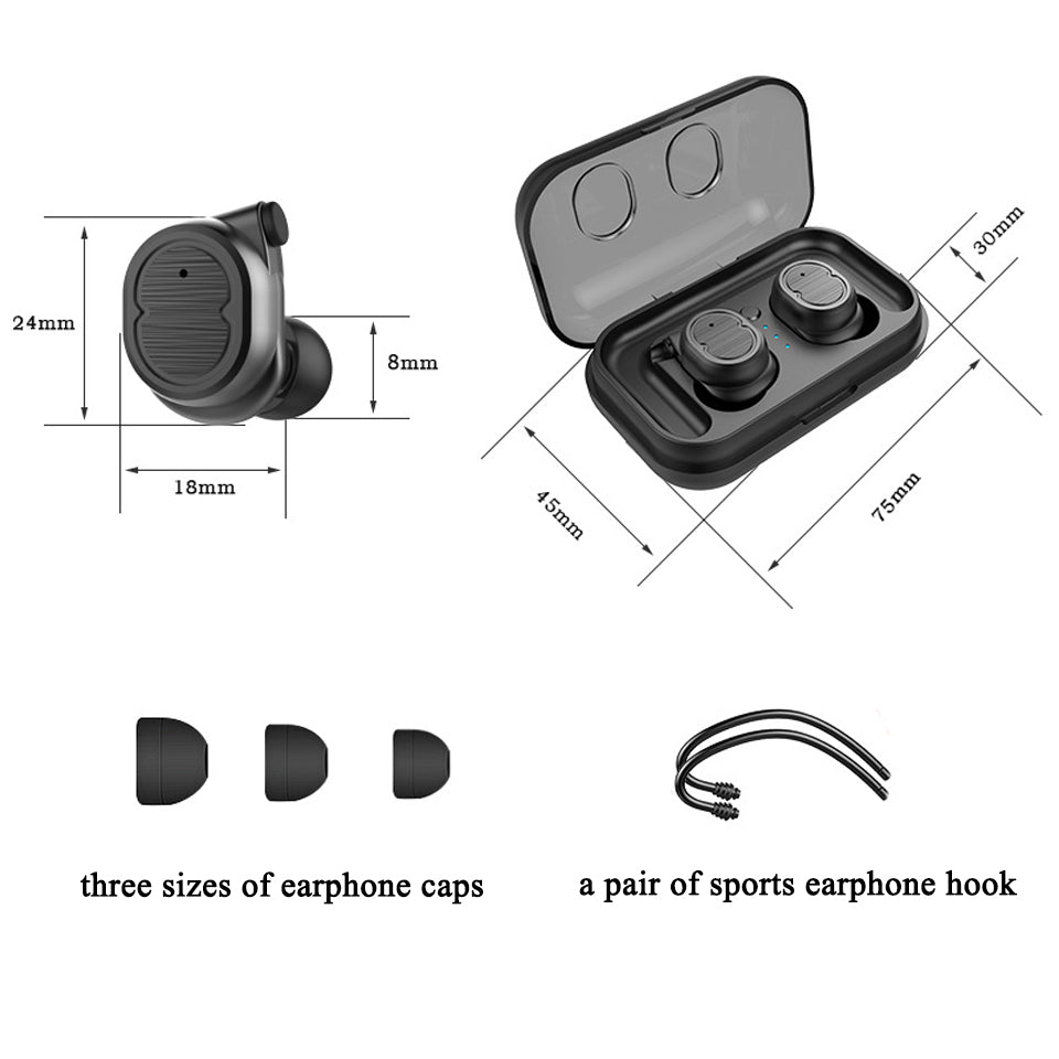 Toque auriculares bluetooth