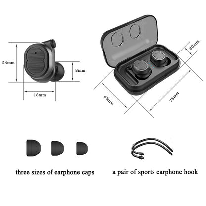 Touch bluetooth headset