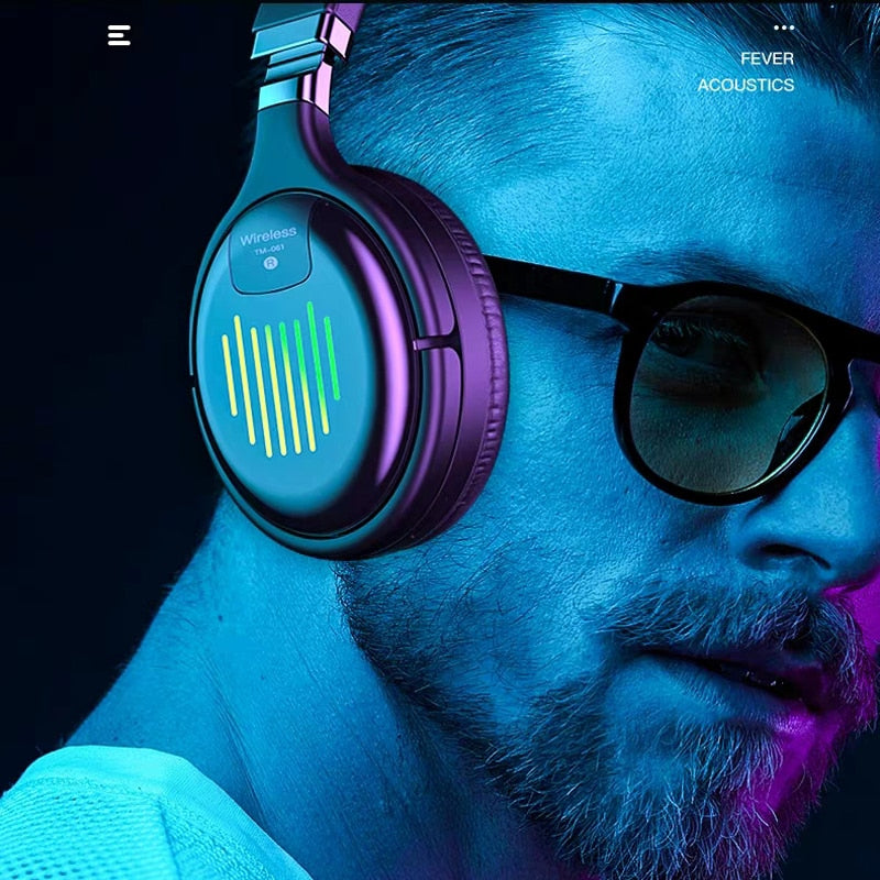 Casque Bluetooth avec câble sans fil