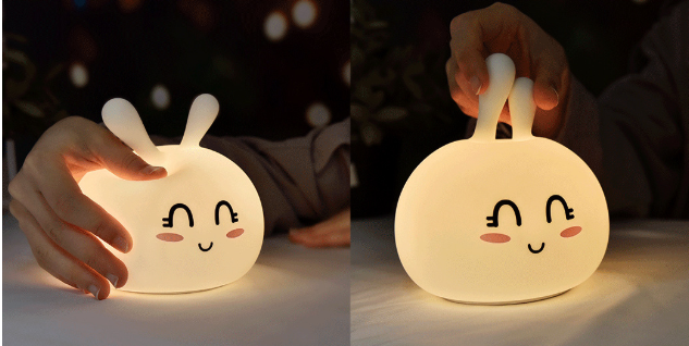 Marshmallow Bunny LED Night Light