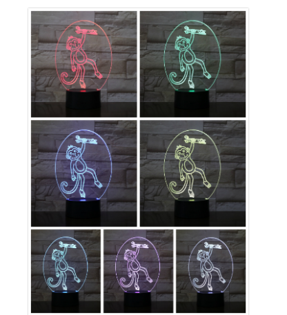 3D night light