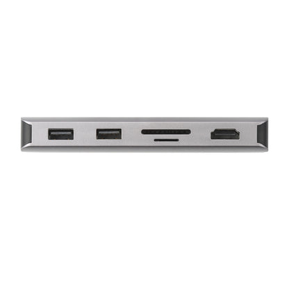 Concentrador USB-C 7 en 1 a través del puerto de salida HDMI