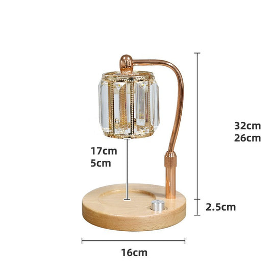 Lámpara de mesa para derretir cera para dormir, ayuda para iluminación de cabecera