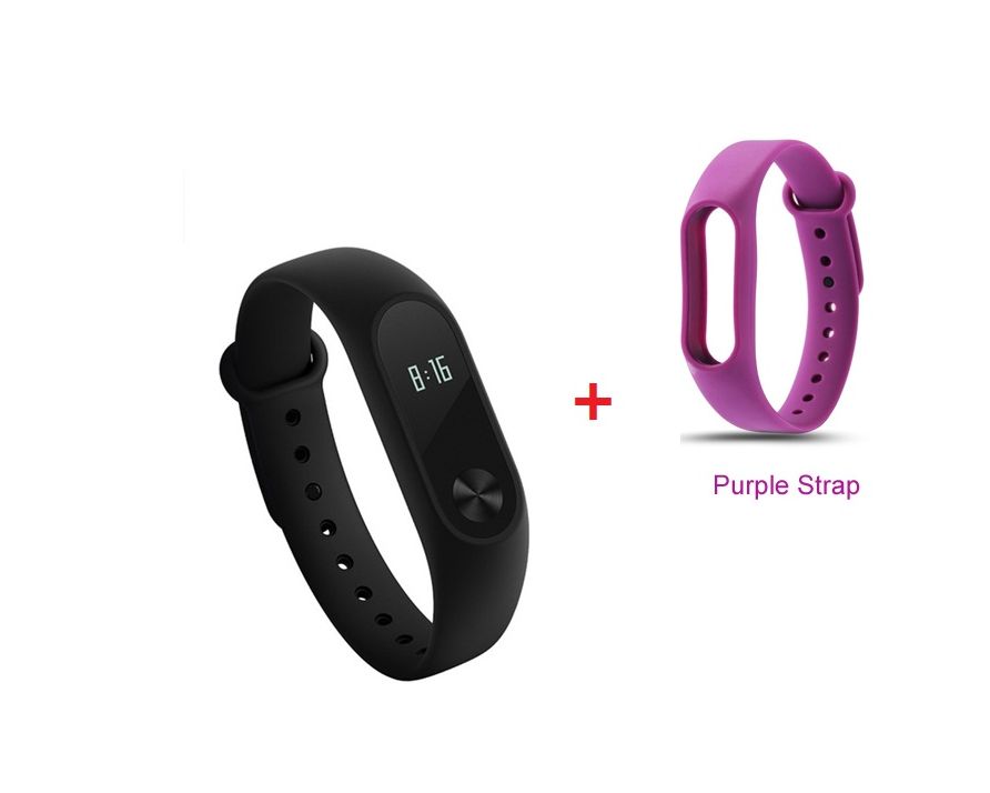 Xiaomi Mi Band 2 Moniteur de fréquence cardiaque intelligent OLED Touch Miband2 