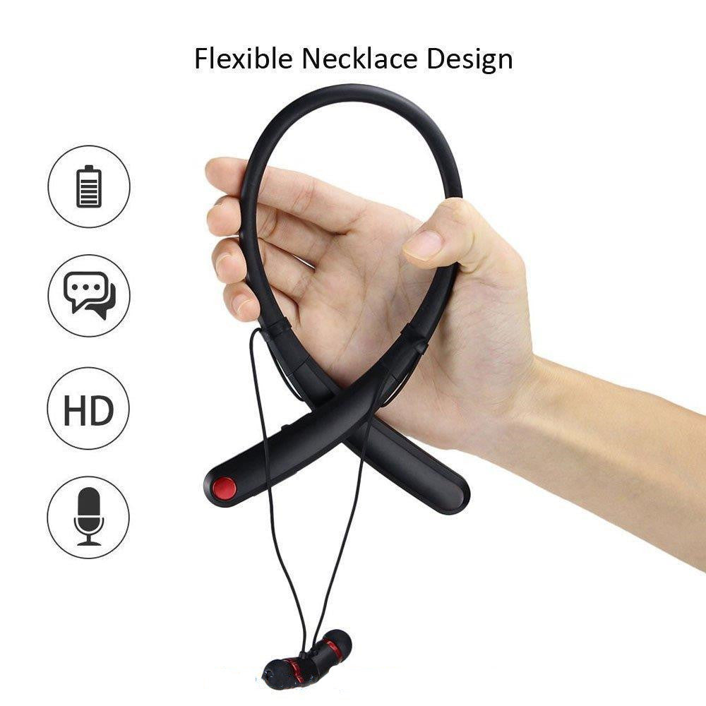 Oreillette Bluetooth sport style cou