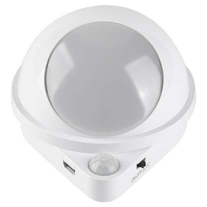 Luz inalámbrica con Sensor corporal recargable por USB, decoración del hogar, luz nocturna, dormitorio, porche, balcón, pasillo