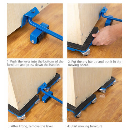 Furniture counterweight moving tool