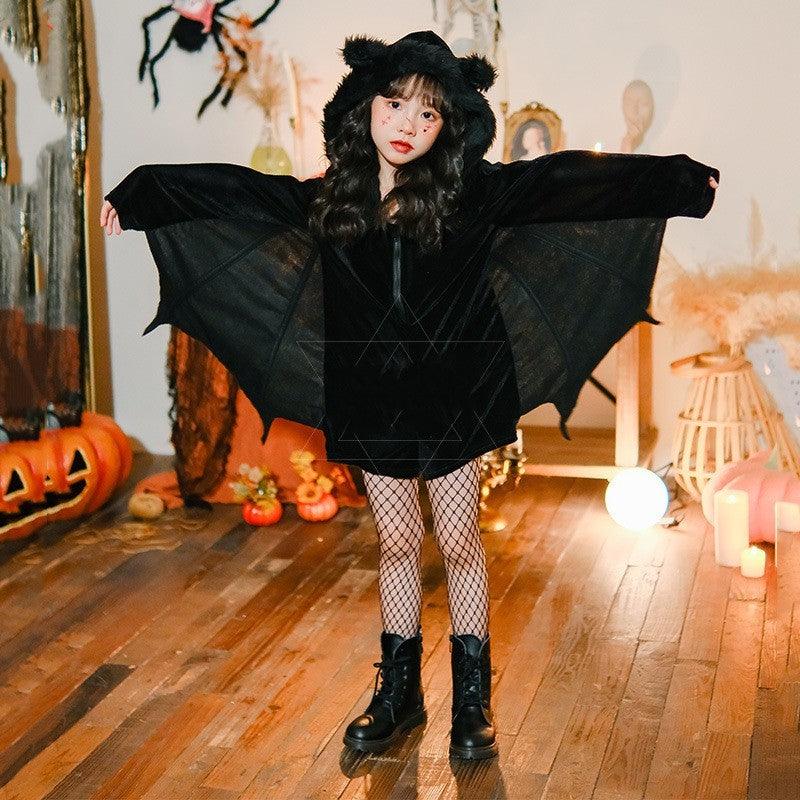 Cape de vêtements pour enfants d'Halloween